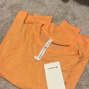 Lululemon Orange T-Shirt